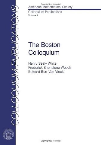 The Boston Colloquium