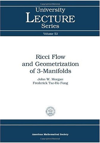 Ricci Flow and Geometrization of 3–manifolds
