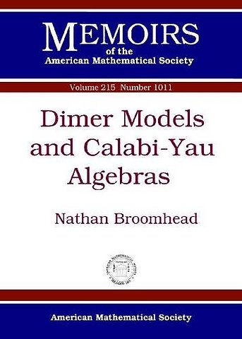 Dimer Models and Calabi–Yau Algebras