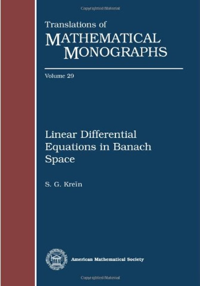 Linear Differential Equations in Banach Space