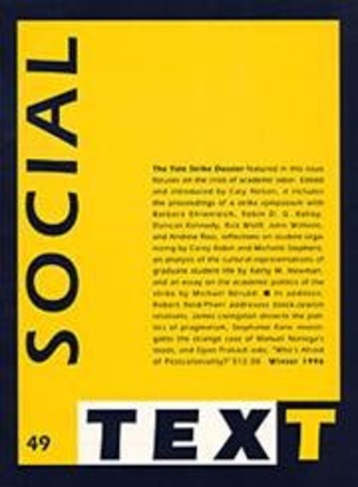 A Yale Strike Dossier