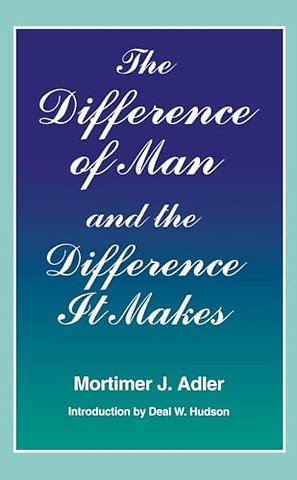 The Difference of Man and the Difference It Makes