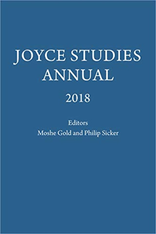 Joyce Studies Annual 2018