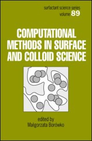 Computational Methods in Surface and Colloid Science