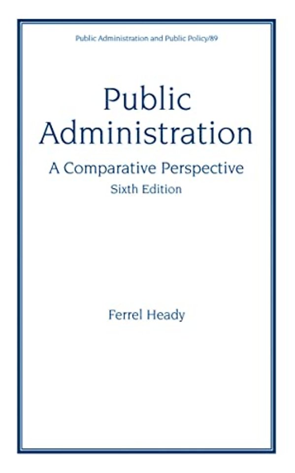 Public Administration, A Comparative Perspective