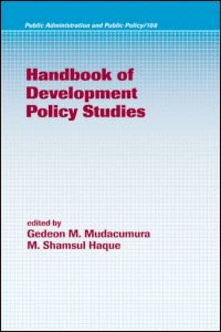 Handbook of Development Policy Studies
