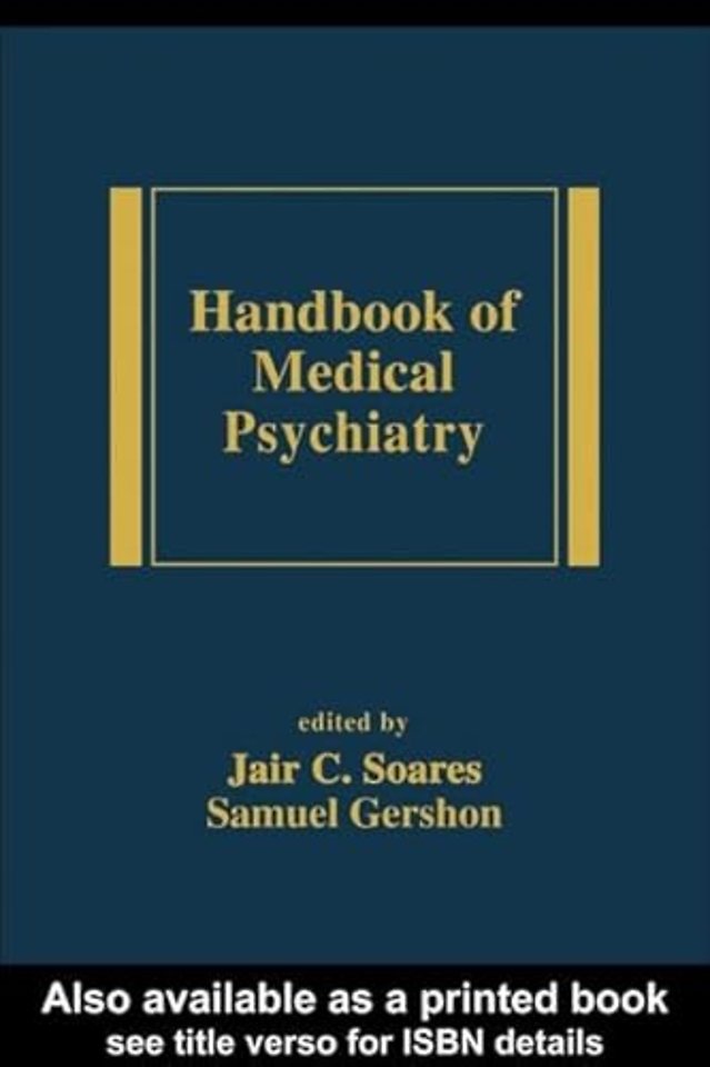 Handbook of Medical Psychiatry