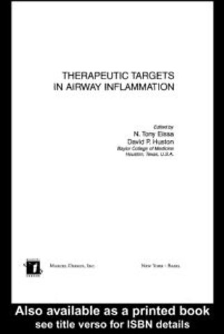 Therapeutic Targets in Airway Inflammation