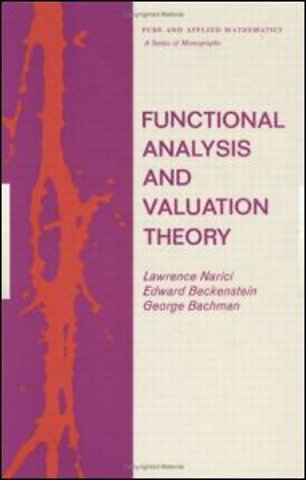 Functional Analysis and Valuation Theory