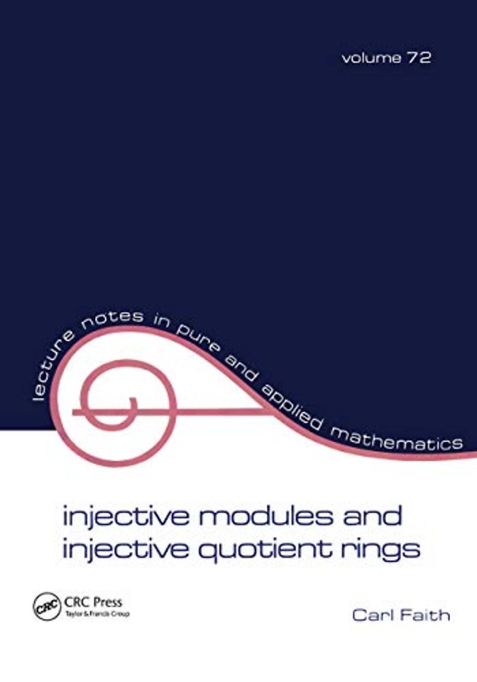 Injective Modules and Injective Quotient Rings