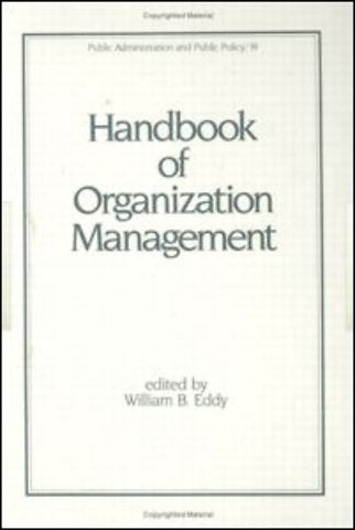 Handbook of Organization Management