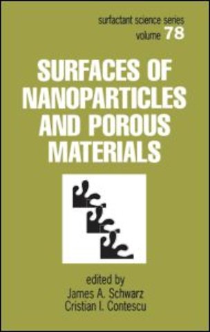 Surfaces of Nanoparticles and Porous Materials