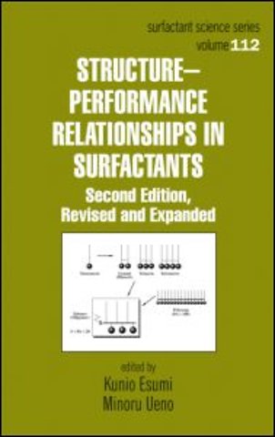 Structure-Performance Relationships in Surfactants