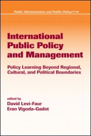 International Public Policy and Management