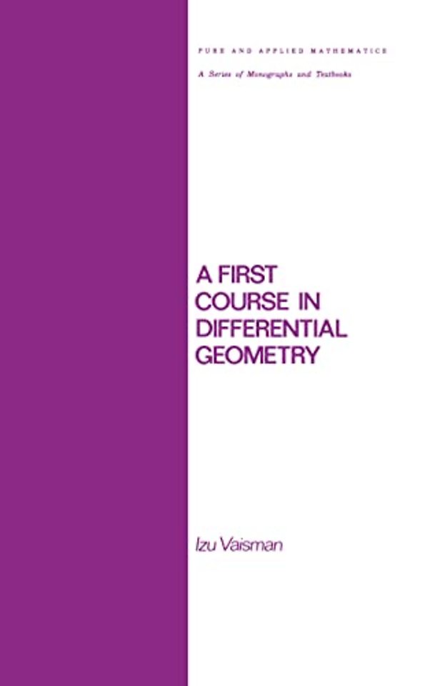 First Course in Differential Geometry
