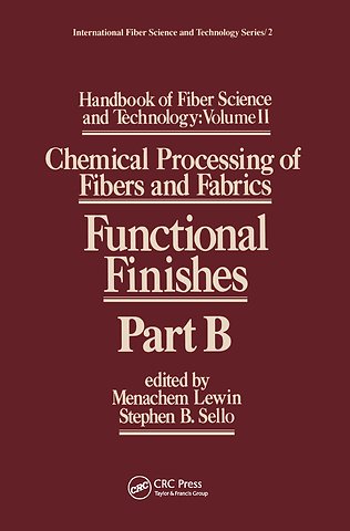 Handbook of Fiber Science and Technology Volume 2