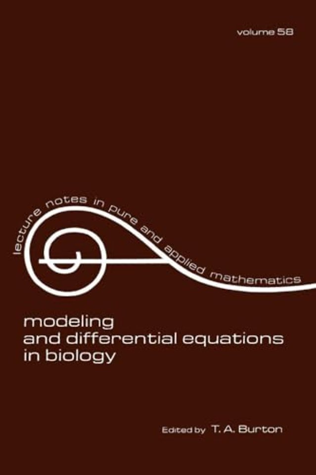 Modeling and Differential Equations in Biology