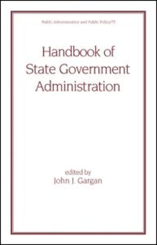 Handbook of State Government Administration