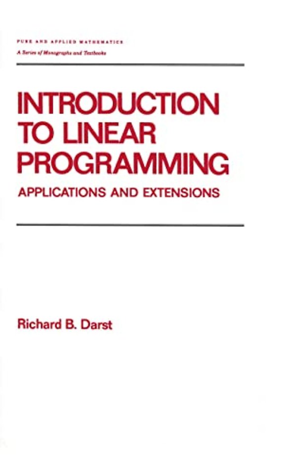Introduction to Linear Programming