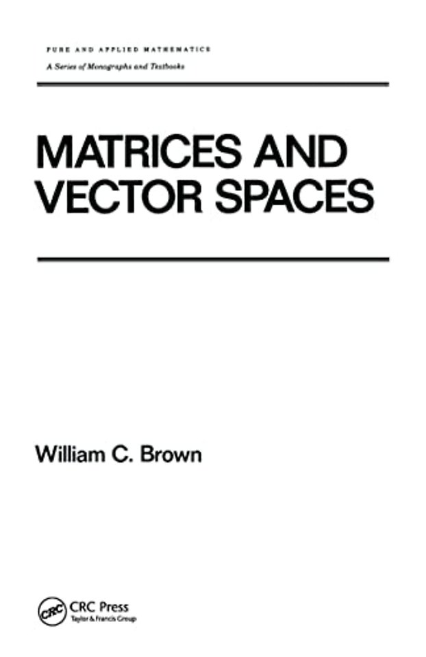 Matrices and Vector SPates