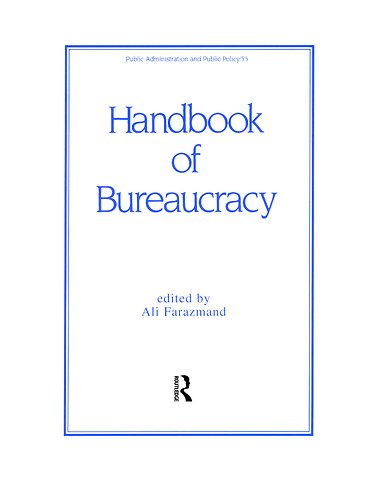 Handbook of Bureaucracy