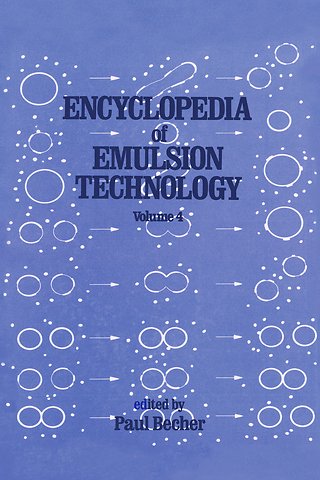 Encyclopedia of Emulsion Technology