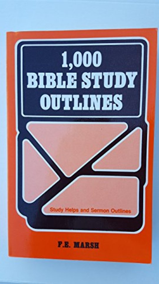 1000 Bible Study Outlines
