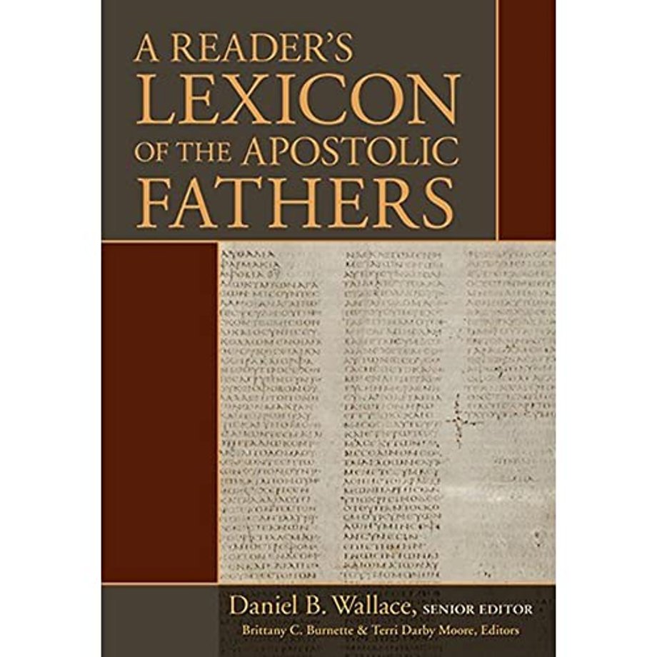 A Reader`s Lexicon of the Apostolic Fathers