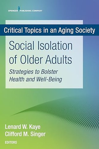 Social Isolation of Older Adults