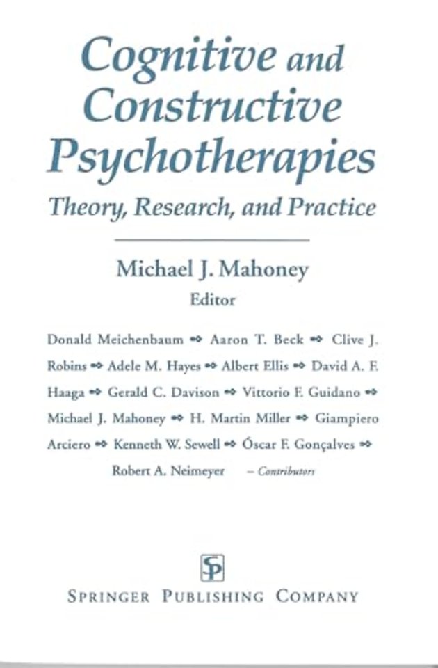 Cognitive and Constructive Psychotherapies