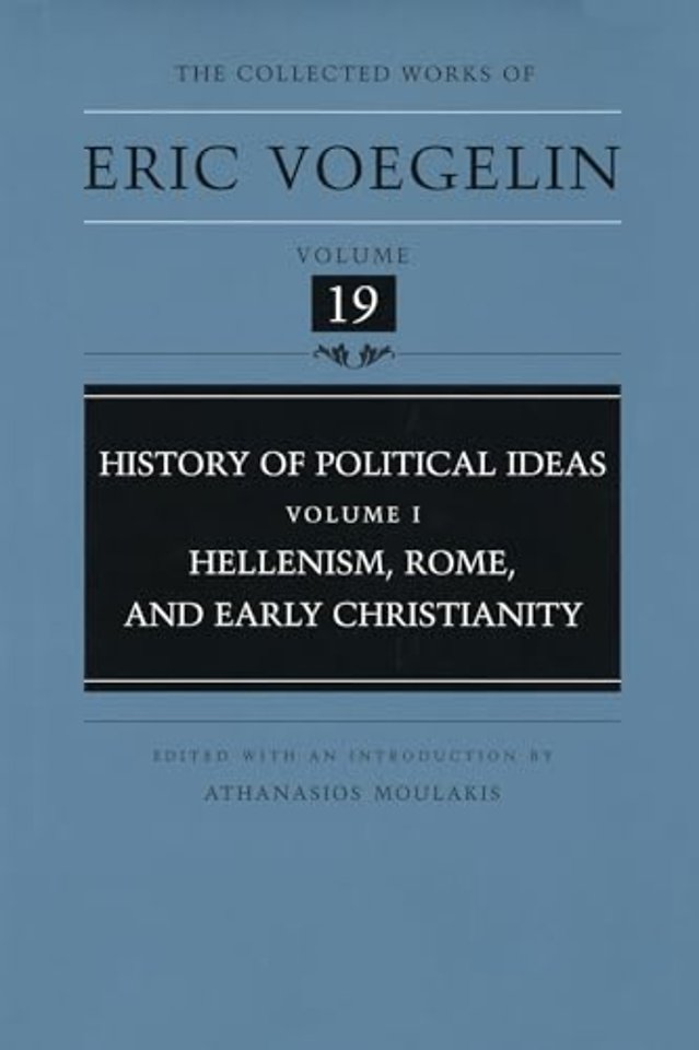 History of Political Ideas (CW19)