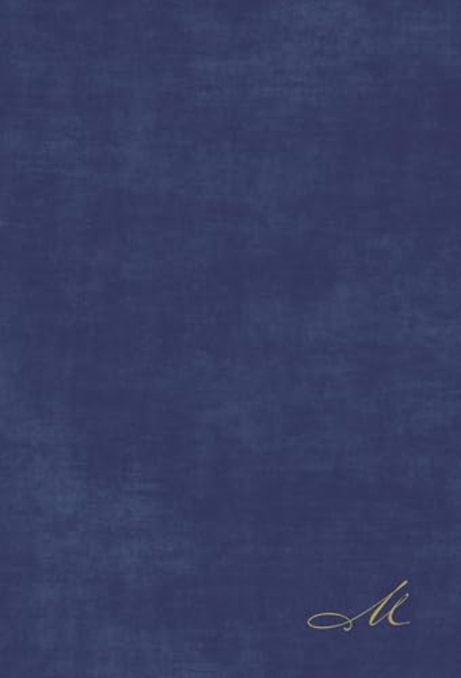 NBLA Biblia de Estudio MacArthur, Tapa Dura, Azul, Interior a dos colores