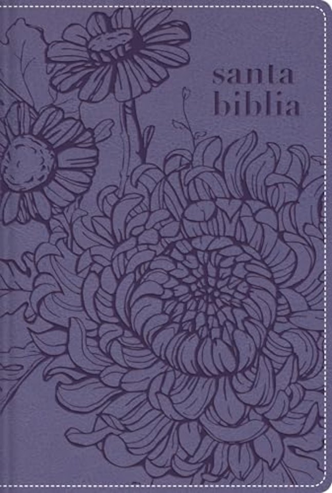 NBLA, Santa Biblia, Edicion versificada, Tamano bolsillo, Leathersoft, Morado, Con cierre,  Palabras de Jesus en rojo, Comfort Print