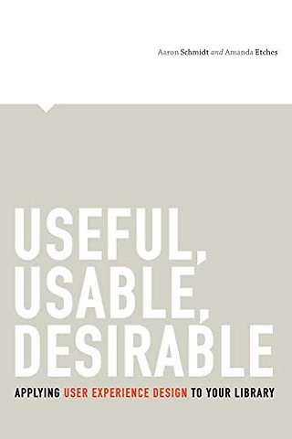 Useful, Usable, Desirable – Applying User Experience Design to Your Library