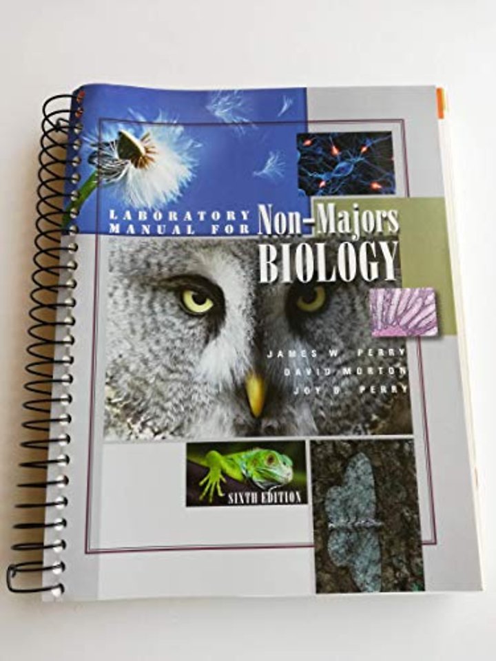 Laboratory Manual for Non-Majors Biology