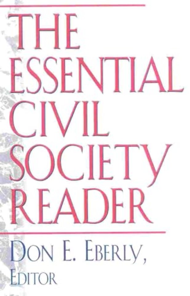The Essential Civil Society Reader