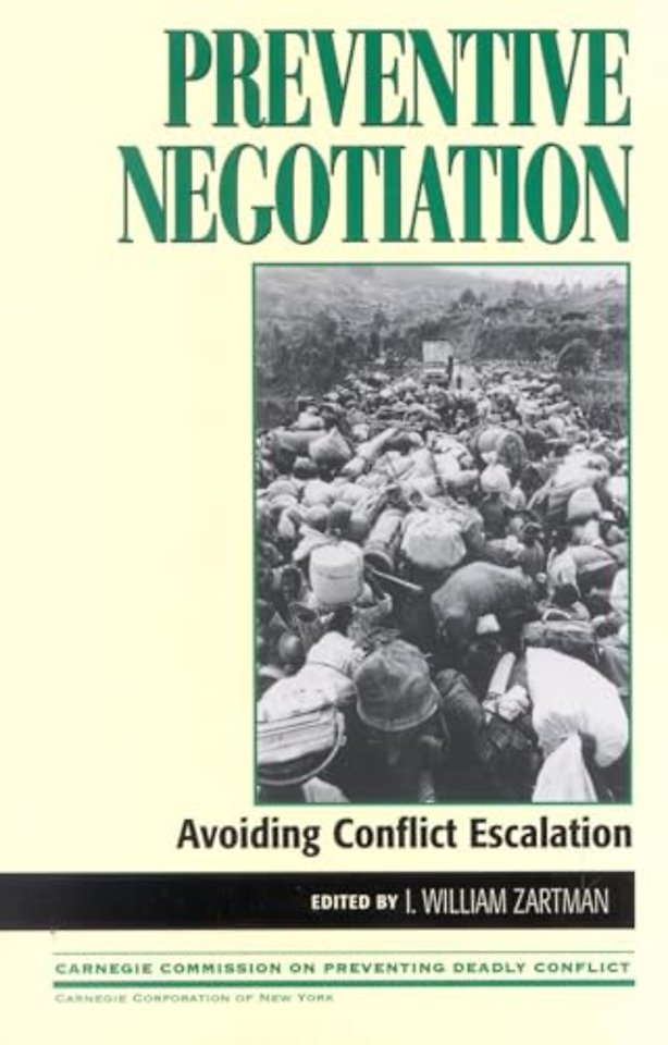 Preventive Negotiation