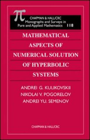Mathematical Aspects of Numerical Solution of Hyperbolic Systems