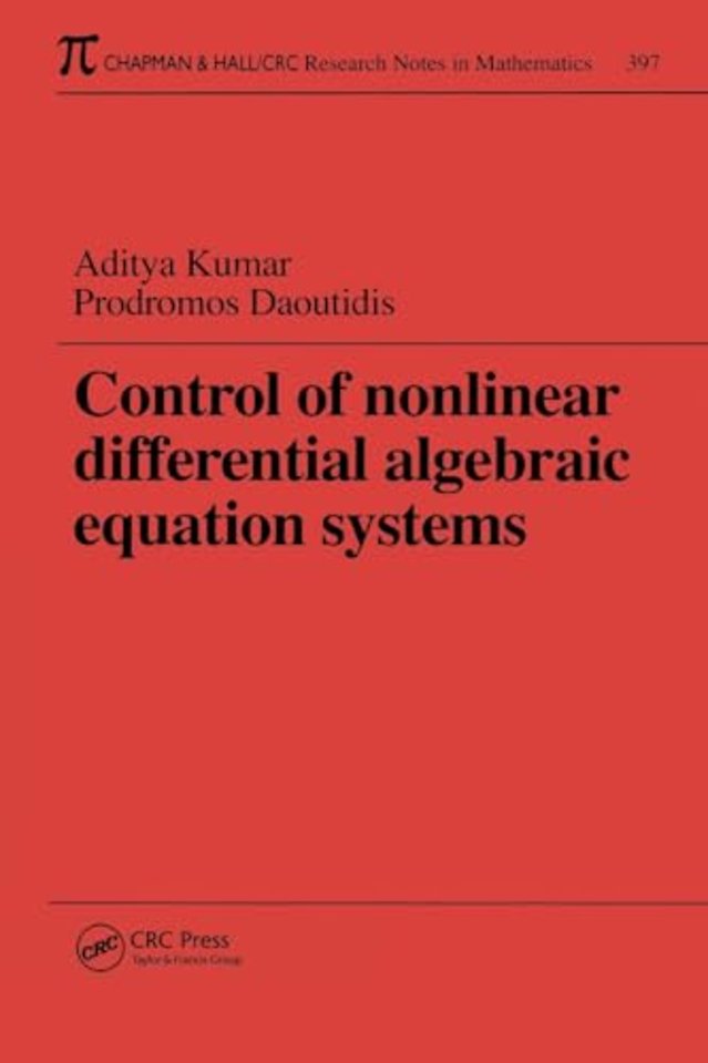 Control of Nonlinear Differential Algebraic Equation Systems with Applications to Chemical Processes