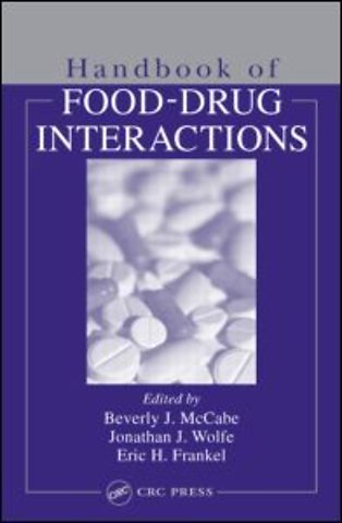 Handbook of Food-Drug Interactions