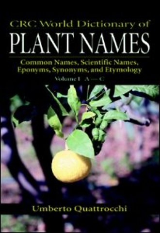 CRC World Dictionary of Plant Names
