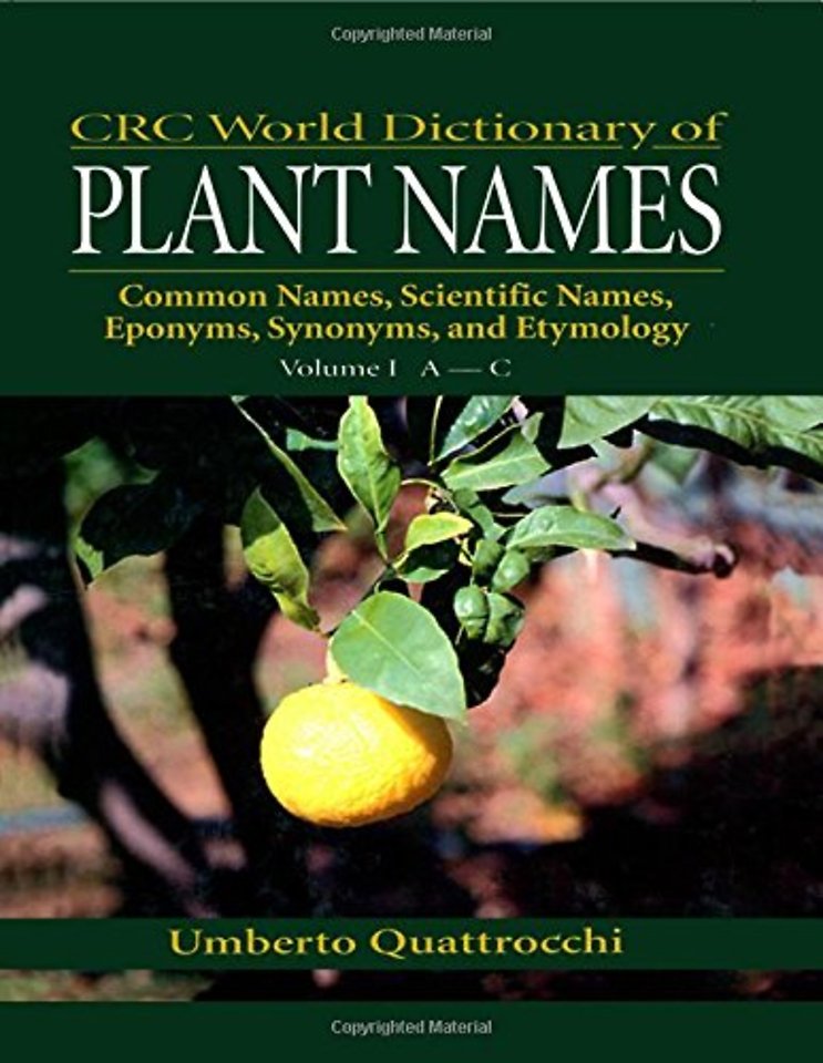 CRC World Dictionary of Plant Names