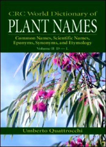 CRC World Dictionary of Plant Names