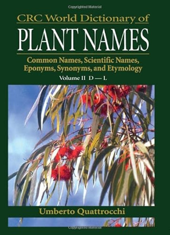 CRC World Dictionary of Plant Names