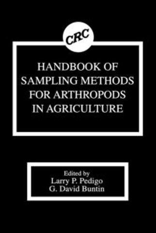 Handbook of Sampling Methods for Arthropods in Agriculture