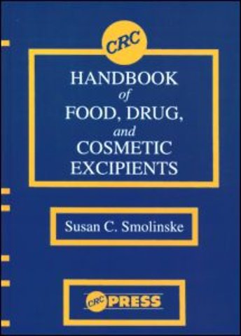 CRC Handbook of Food, Drug, and Cosmetic Excipients