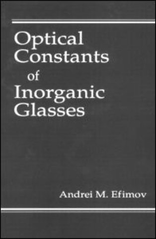 Optical Constants of Inorganic Glasses