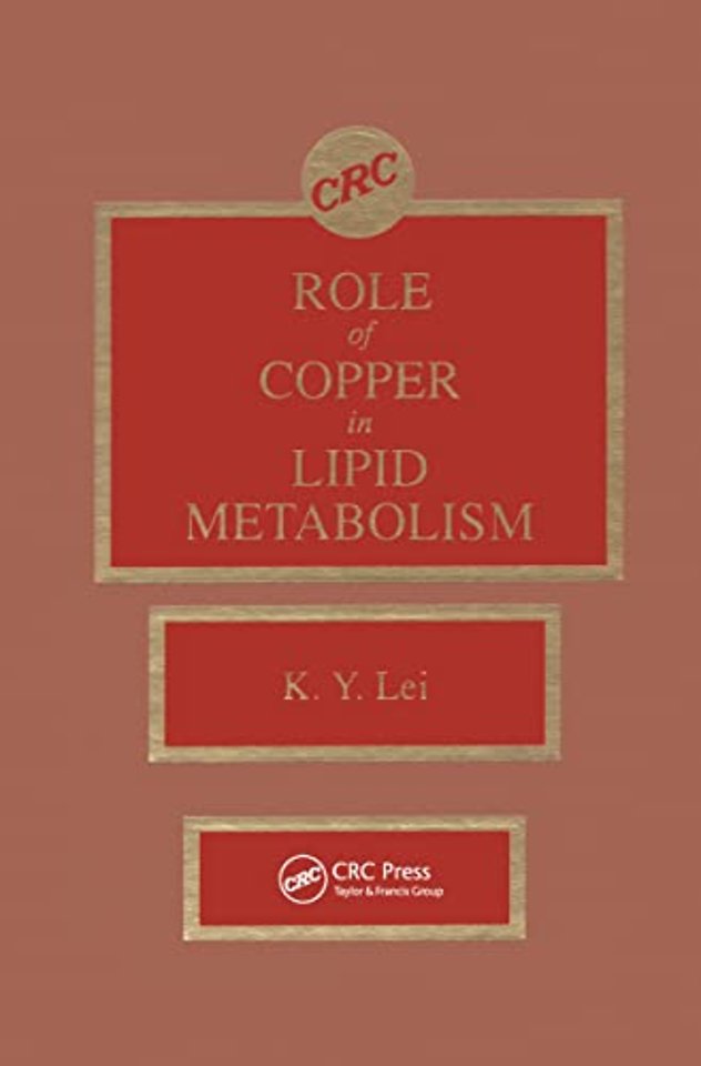 Roles of Copper in Lipid Metabolism