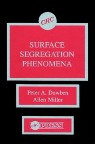 Surface Segregationphenomena