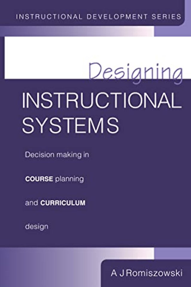 Designing Instructional Systems
